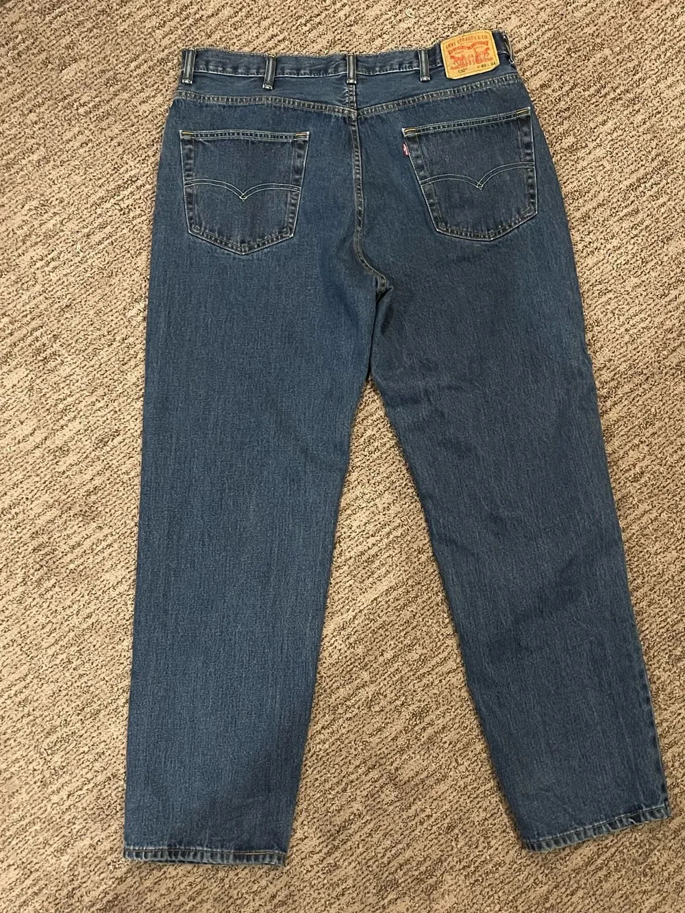 Levi's 550 Men's Jeans in Classic Blue Denim